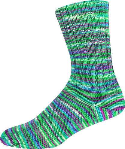 Supersocke 100 Linie 3 Color 4-fach von ONline