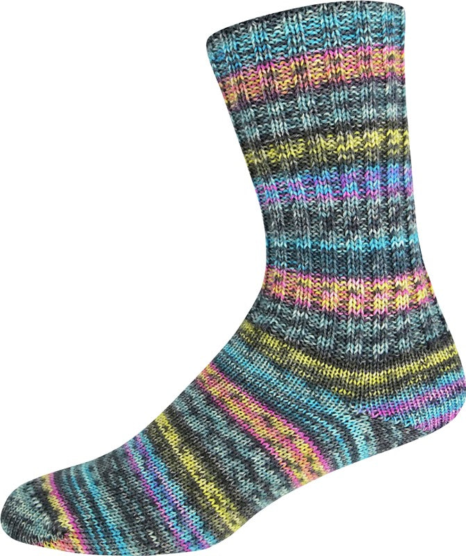 Supersocke 100 Linie 3 Color 4-fach von ONline