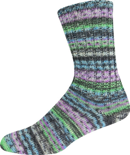 Supersocke 100 Linie 3 Color 4-fach von ONline