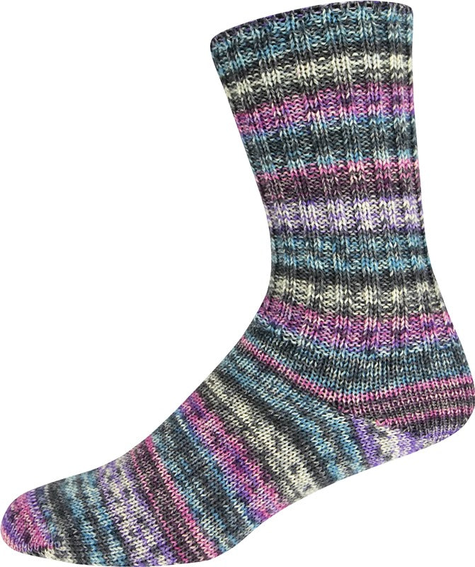 Supersocke 100 Linie 3 Color 4-fach von ONline