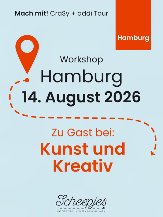 Workshop 2 Socken gleichzeitig stricken inclusive Goodybag in Norderstedt/Hamburg