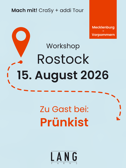 Workshop Rundpassenpullover, Top Down stricken mit und ohne Maschenprobe inclusive Goodybag in Rostock