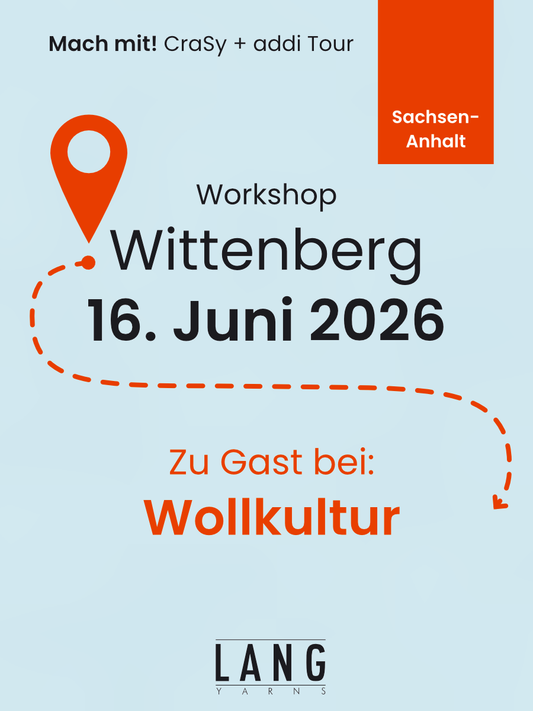Workshop Rundpassenpullover, Top Down stricken mit und ohne Maschenprobe inclusive Goodybag in Wittenberg