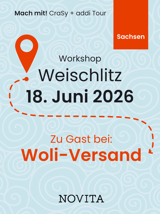 Workshop 2 Socken gleichzeitig stricken inclusive Goodybag in Weischlitz