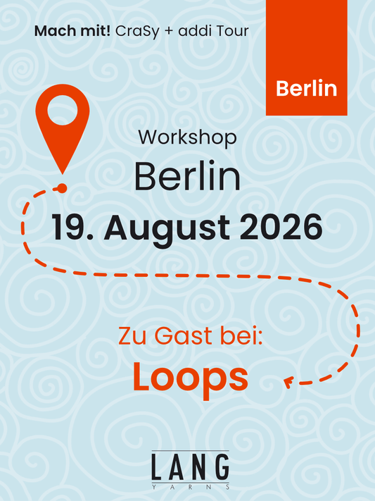 Workshop Rundpassenpullover, Top Down stricken mit und ohne Maschenprobe inclusive Goodybag in Berlin