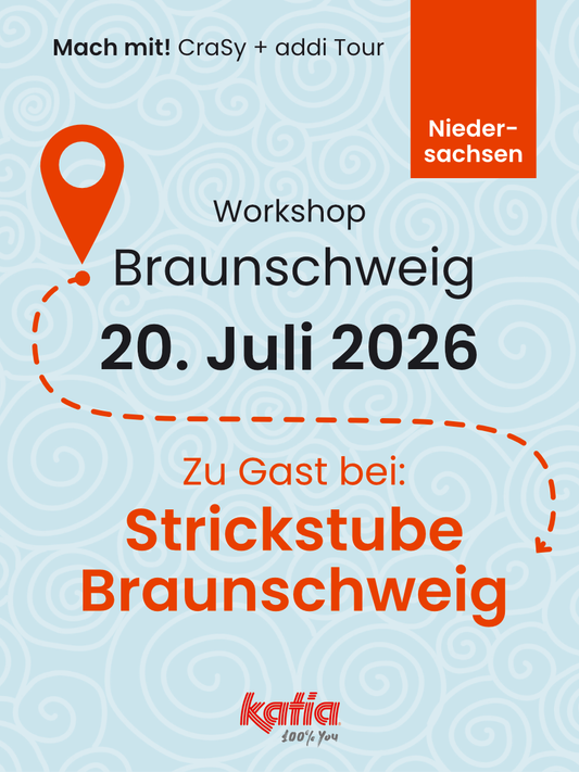 Workshop EaSy Sweater, Top Down Pullover ohne Maschenprobe inclusive Goodybag in Braunschweig