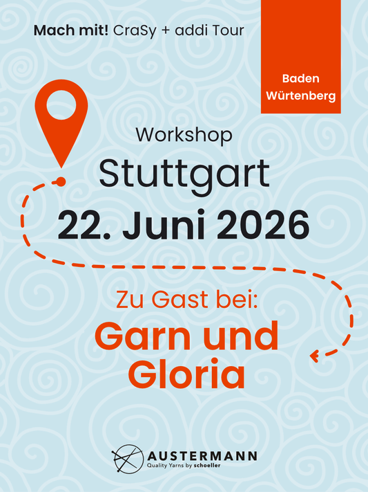 Workshop EaSy Sweater, Top Down Pullover ohne Maschenprobe inclusive Goodybag in Stuttgart
