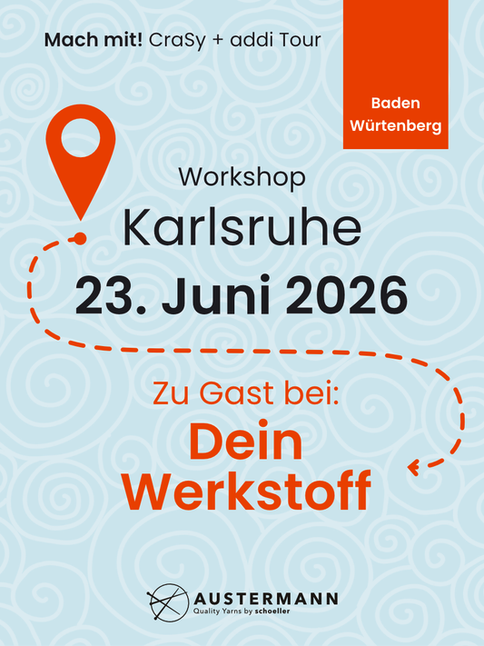 Workshop EaSy Sweater, Top Down Pullover ohne Maschenprobe inclusive Goodybag in Karlsruhe