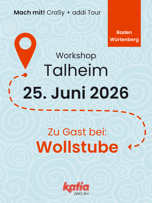 Workshop EaSy Sweater, Top Down Pullover ohne Maschenprobe inclusive Goodybag in Talheim