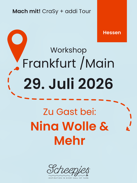 Workshop EaSy Sweater, Top Down Pullover ohne Maschenprobe inclusive Goodybag in Frankfurt/Main