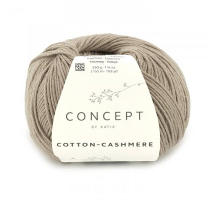 Materialpaket Originalwolle Shirt Vollmnd oder Halbmond | ohne Anleitung | Katia Cotton Cashmere