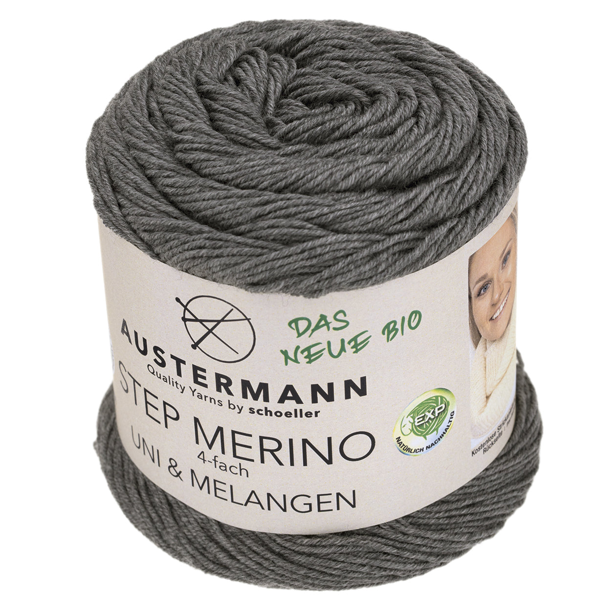 Step 4 Merino Uni & Melangen GOTS von Austermann