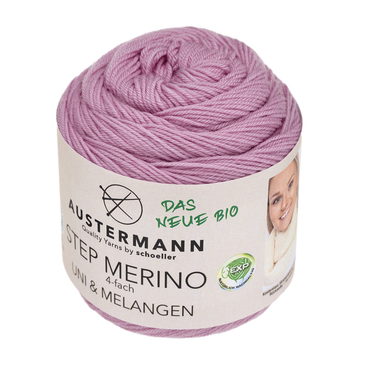 Step 4 Merino Uni & Melangen GOTS von Austermann