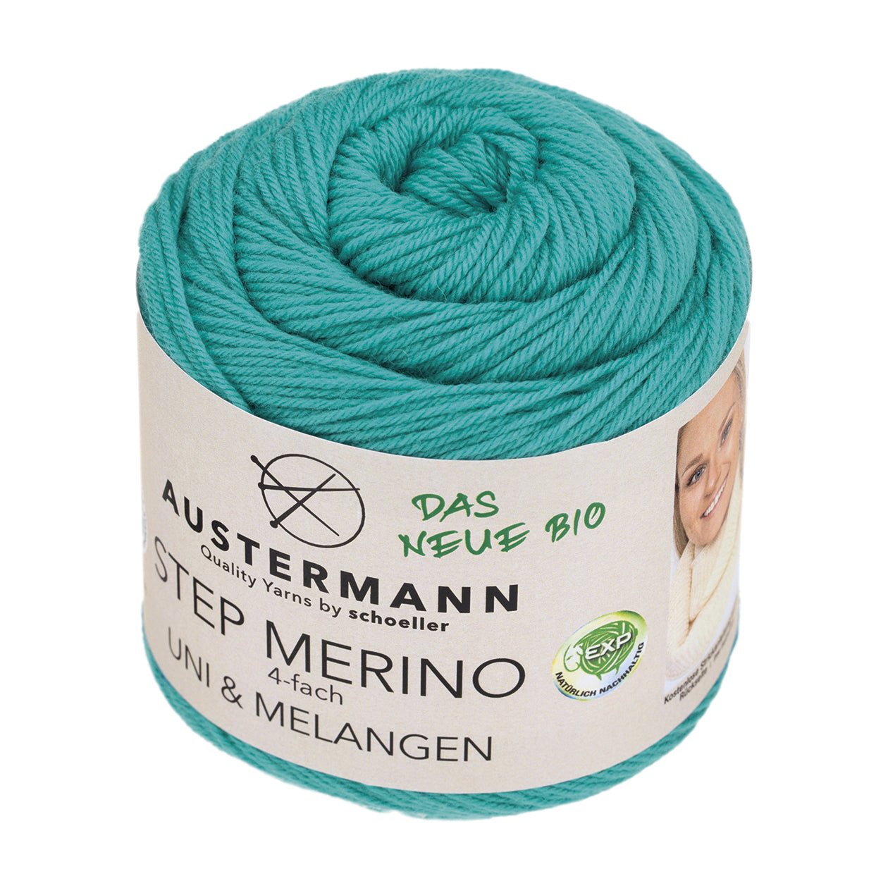 Step 4 Merino Uni & Melangen GOTS von Austermann