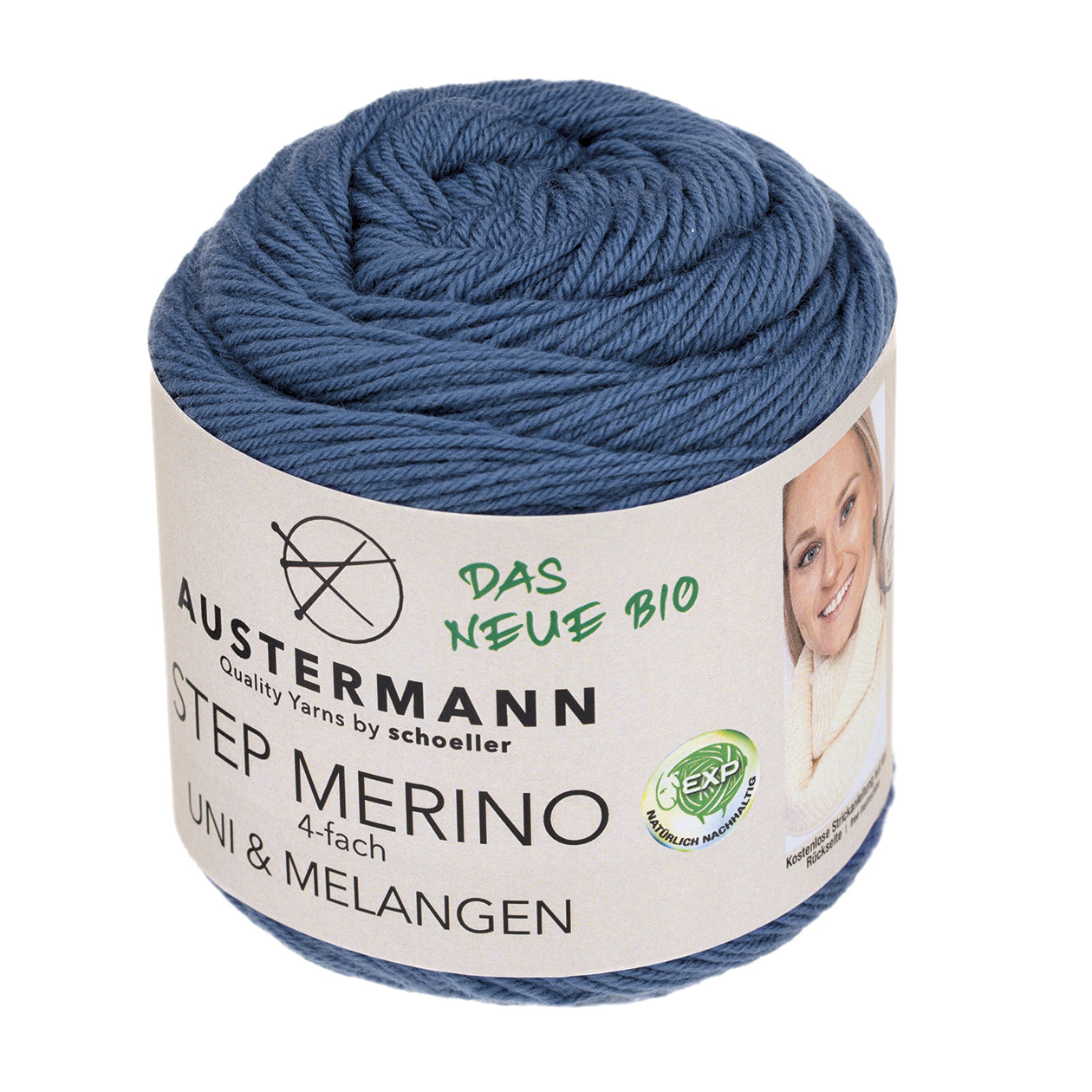 Step 4 Merino Uni & Melangen GOTS von Austermann