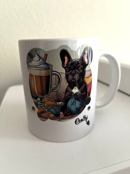 Tasse CraSy Kaffeeweisheiten No 5 |CraSy Designs|Kaffeetasse|Teetasse