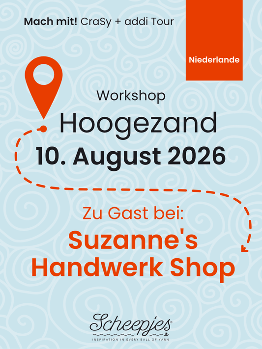 Workshop 2 Socken gleichzeitig stricken inclusive Goodybag in Hoogezand/Niederlande