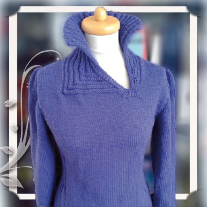 Top-Down-Pullover Athene | Einzelanleitung | Stricken | Sylvie Rasch