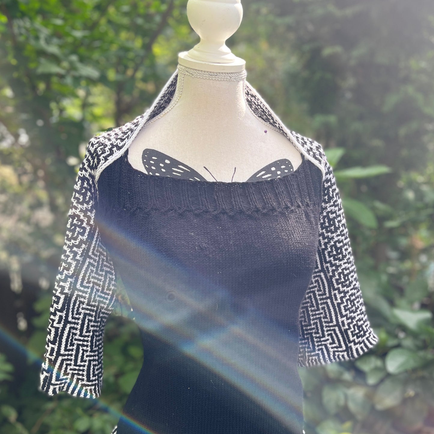 Pullover Schapulero Mosaik | Einzelanleitung | Stricken | Sylvie Rasch