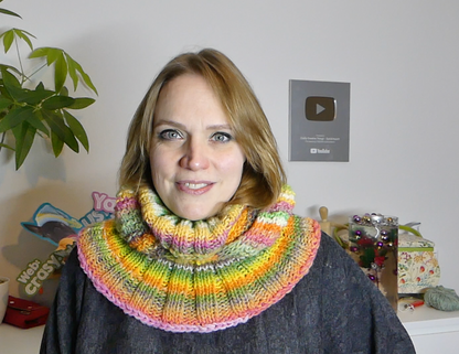 Kapuzenschal Bonny und Clyde  | Anleitung | Stricken | Sylvie Rasch