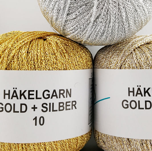 Häkelgarn Lurex Nr. 10 von ONline