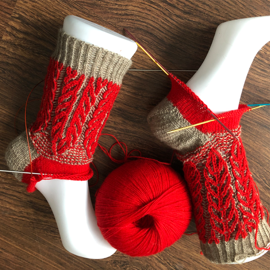 Socken Infernale | Einzelanleitung | Stricken | Sylvie Rasch