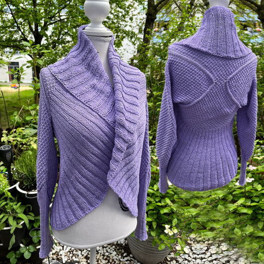 Strickjacke Perlentaucher | Einzelanleitung | Stricken | Sylvie Rasch