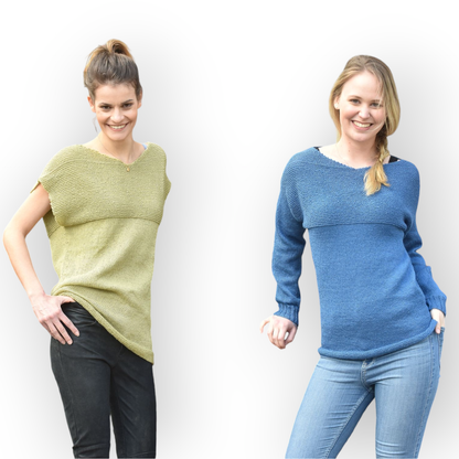 Shirt All through the year | Anleitung als PDF | Stricken | Sylvie Rasch