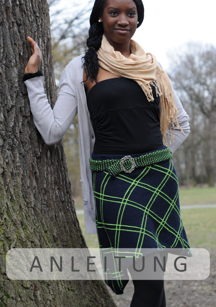 Rock Kilt | Einzelanleitung | Stricken | Sylvie Rasch