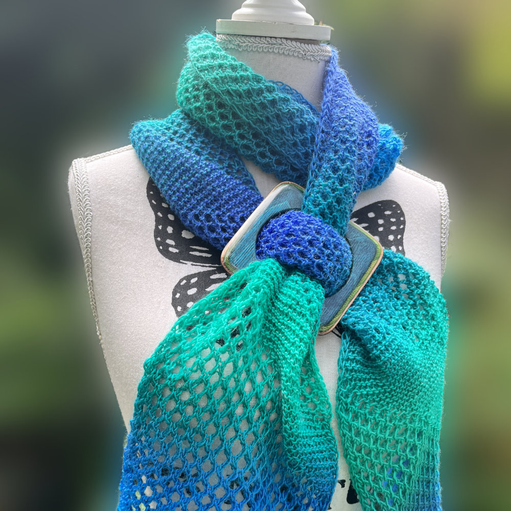 Schal Traumnixe Variante 2 | Anleitung | Stricken | Sylvie Rasch