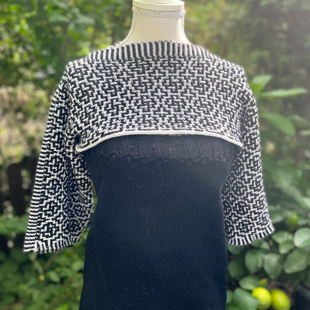 Pullover Schapulero Mosaik | Einzelanleitung | Stricken | Sylvie Rasch