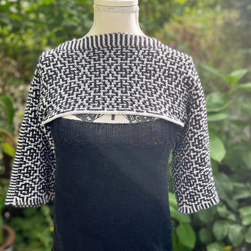 Pullover Schapulero Mosaik | Einzelanleitung | Stricken | Sylvie Rasch