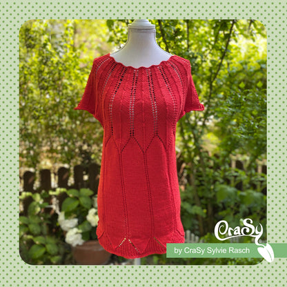 Shirt Summerday | Anleitung | Stricken | Sylvie Rasch