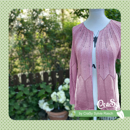 Jacke Summer-Joy | Anleitung | Stricken | Sylvie Rasch