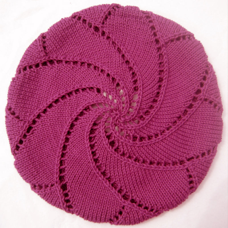 Baskenmütze Sun & Wind | Einzelanleitung | Stricken | Sylvie Rasch