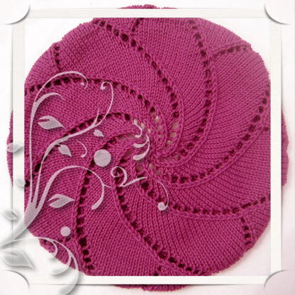 Baskenmütze Sun & Wind | Einzelanleitung | Stricken | Sylvie Rasch