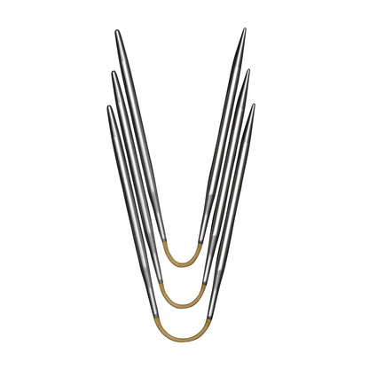 Nadelspiel addiCraSyTrio Metall von addi